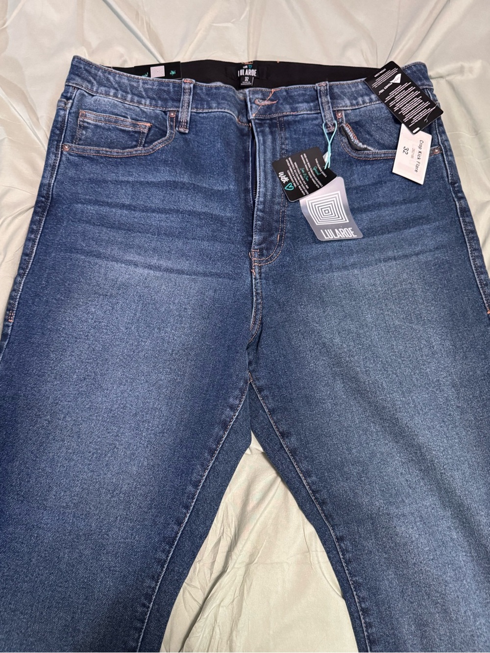 LuLaRoe women’s  Relaxed Jeans in Dark Blue Wash